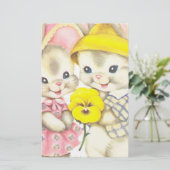 バニーガール+ボーイ 便箋 (スタンド正面)