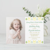 バニーキス&イースターウィッシュ誕生日 招待状 (スタンド正面)