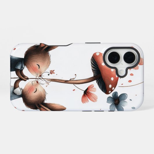 バニーキス – コテージコアラブフォンケース iPhone 16ケース (裏面横)