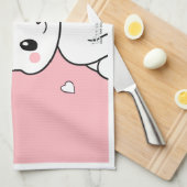 バニーキッチンタオル キッチンタオル (四つ折り)