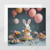 バニーケーキバルーン シーズンカード (正面/裏面)