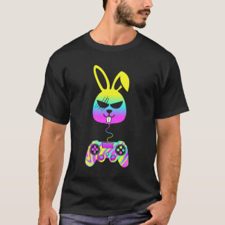バニーゲーマー怒ガマーバニーゲームコントロール Tシャツ