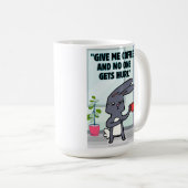 バニーコーヒー引用文 コーヒーマグカップ (正面右)