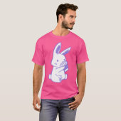 バニーコーヒー(パープル) Tシャツ (正面フル)