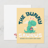 バニーサウルスロアーズイースター応援 シーズンカード (正面/裏面)