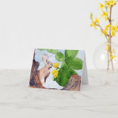 バニーサボテン カード (黄色い花)