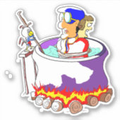 バニーシチューポット シール (正面)