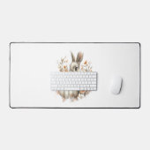 バニーシャツカントリーカボチャ デスクマット (キーボード&マウス)