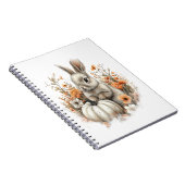 バニーシャツカントリーカボチャ ノートブック (右側)