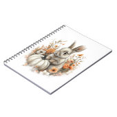 バニーシャツカントリーカボチャ ノートブック (左側)