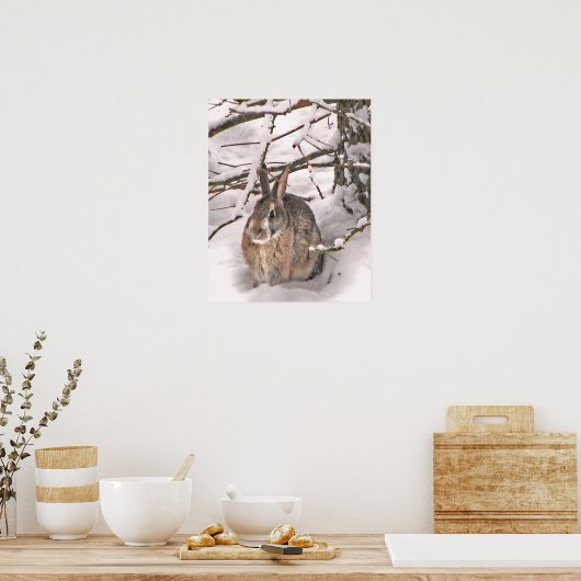 バニーシーティングシェルター ポスター (キッチン)