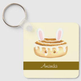 バニースイートデザートシナモンパン キーホルダー