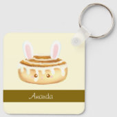 バニースイートデザートシナモンパン キーホルダー (裏面)