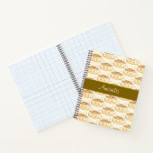 バニースイートデザートシナモンパン ノートブック (内部)