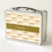 バニースイートデザートシナモンパン メタルランチボックス (裏面)