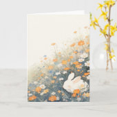 バニースリーピーヘブン カード (黄色い花)