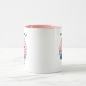 バニースーツのキッズイースターバニーユニコーンBunnicorn マグカップ (中央)