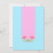 バニーズイースターパーティの招待状 招待状 (裏面)