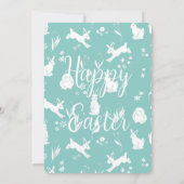 バニーズイースターブルックと卵狩り 招待状 (裏面)