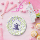 バニーズエンブレイス春フローラ ペーパープレート (パーティー)