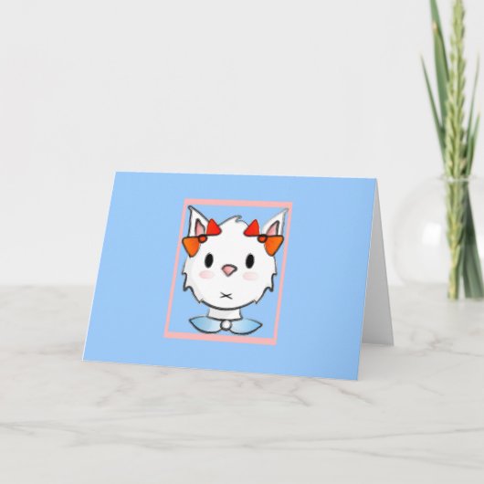 バニータ・バニーのイースター・フォトカード シーズンカード (正面)