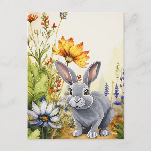 バニートレイルを飛び降りる 案内ポストカード (正面)