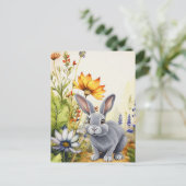 バニートレイルを飛び降りる 案内ポストカード (スタンド正面)