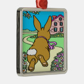バニートレイルイースターオーナメント メタルオーナメント (右)