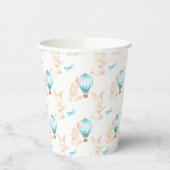 バニードリームズブルーベビーシャワー 紙コップ (左)