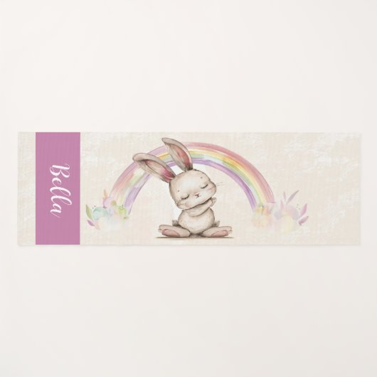 バニーナマステチルドレンズヨガマット ヨガマット (正面(横))