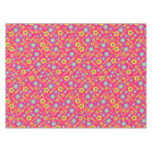 バニーニンジン春誕生日パーティー テーブルクロス (正面(横))