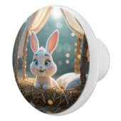 バニーノブの俳句 セラミックノブ (右)