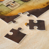 バニーハイバネーション11x14パズル(30個の大きいピース) ジグソーパズル (側面)