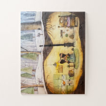 バニーハイバネーション11x14パズル（30個の大きいピース）