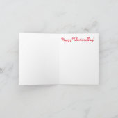 バニーハグ – バレンタインカード シーズンカード (内部)