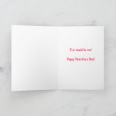 バニーハットのバレンタイン・チキン！ シーズンカード (内部)