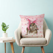 バニーハンド絵を描グリッター クッション (椅子)