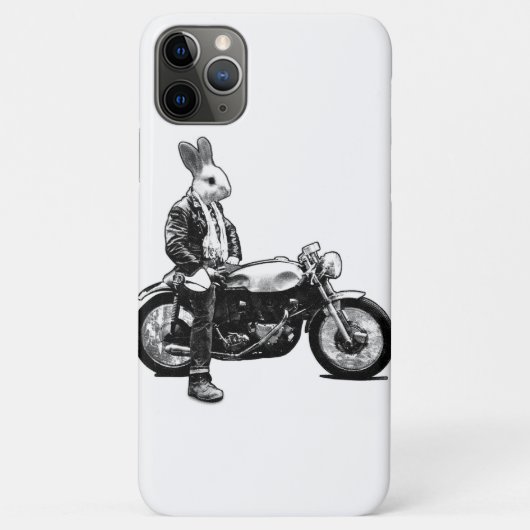 バニーバイクもしくは自転車に乗る人 Case-Mate iPhoneケース (裏面)