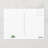 バニーバナーサンキューカード ポストカード (裏面)