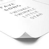 バニーバルーンマイルストーンポスター ポスター (角)