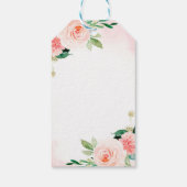 バニーバースデーギフトラベル ギフトタグ (裏面)