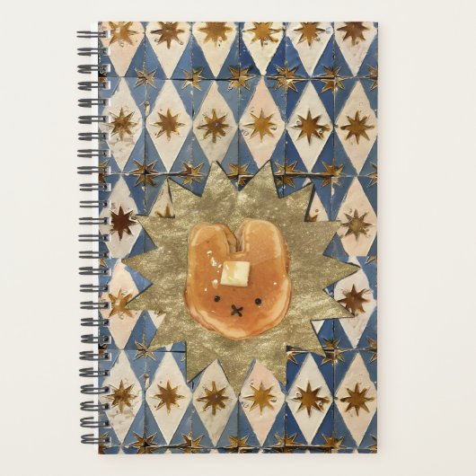 バニーパンケーキオンザゴールデンスターバスト プランナー手帳 (正面)