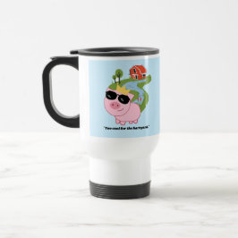 バニーピッグよりカッコイイ コーヒーマグカップ  引用 トラベルマグ