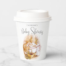 バニーピンクガール赤ちゃんシャワー