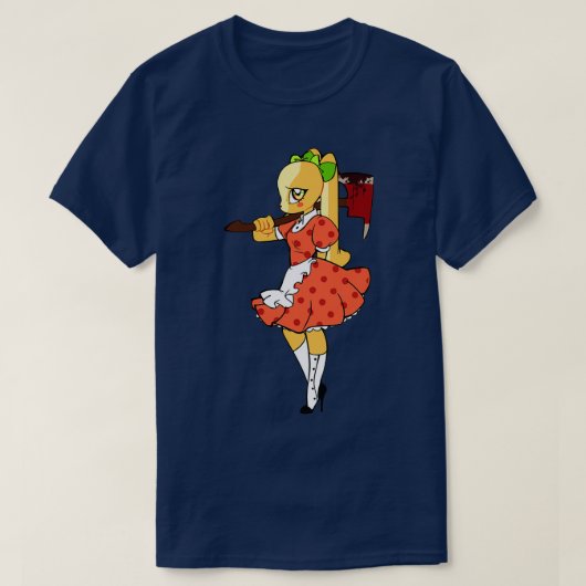 バニーファイアマンクス27s斧2 tシャツ (デザイン正面)