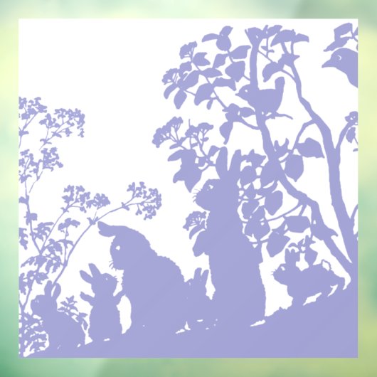 バニーファミリー ウィンドウサイン (シート3)