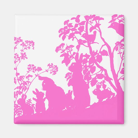 バニーファミリー マグネット (正面)