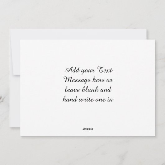 バニーファンシーボウタイ水彩 シーズンカード (裏面)