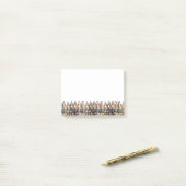 バニーファンシーボウタイ水彩 ポストイット (デスク上)