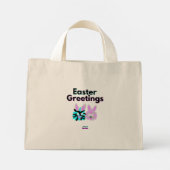 バニーフッツィースチニートートバッグ ミニトートバッグ (裏面)